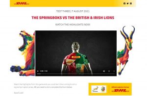 Read more about the article DHL Rugby – The Springboks vs The British & Irish Lions Tour 2021