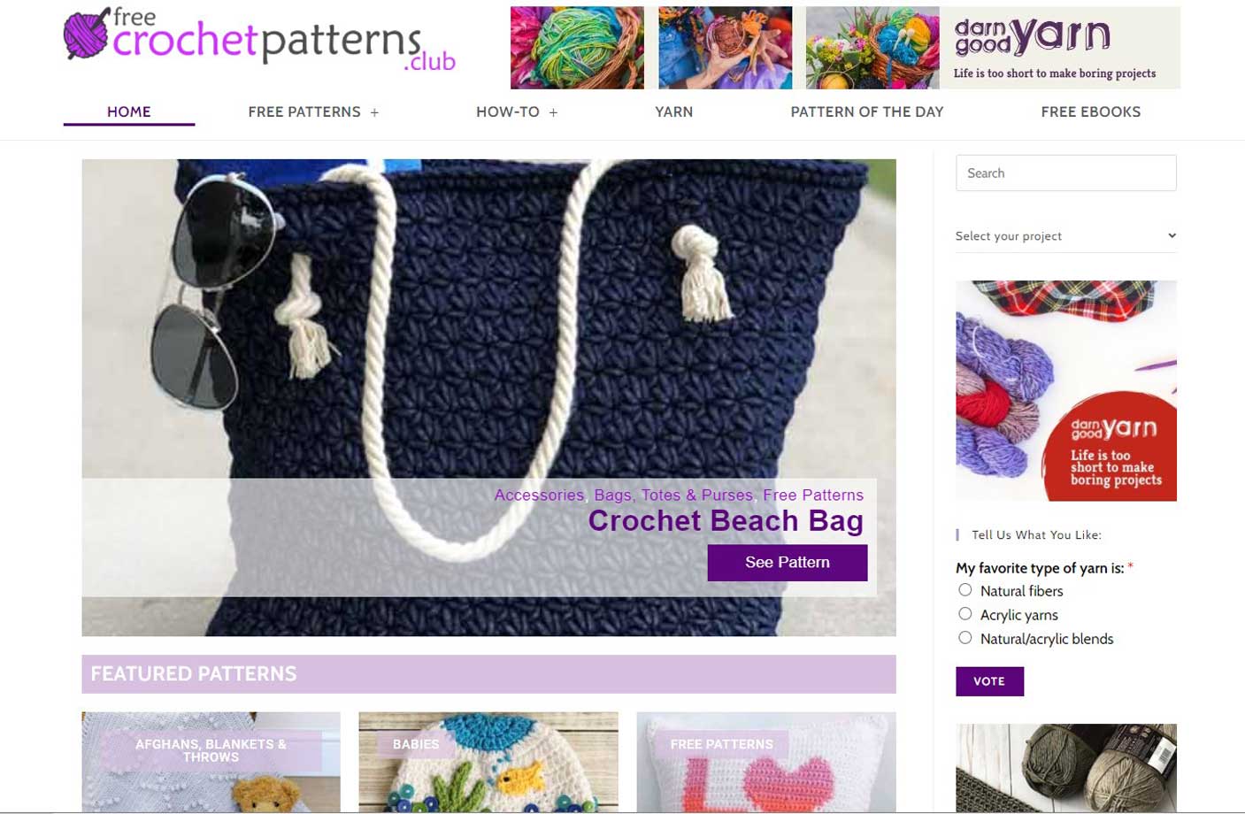 You are currently viewing Free Crochet Patterns Club