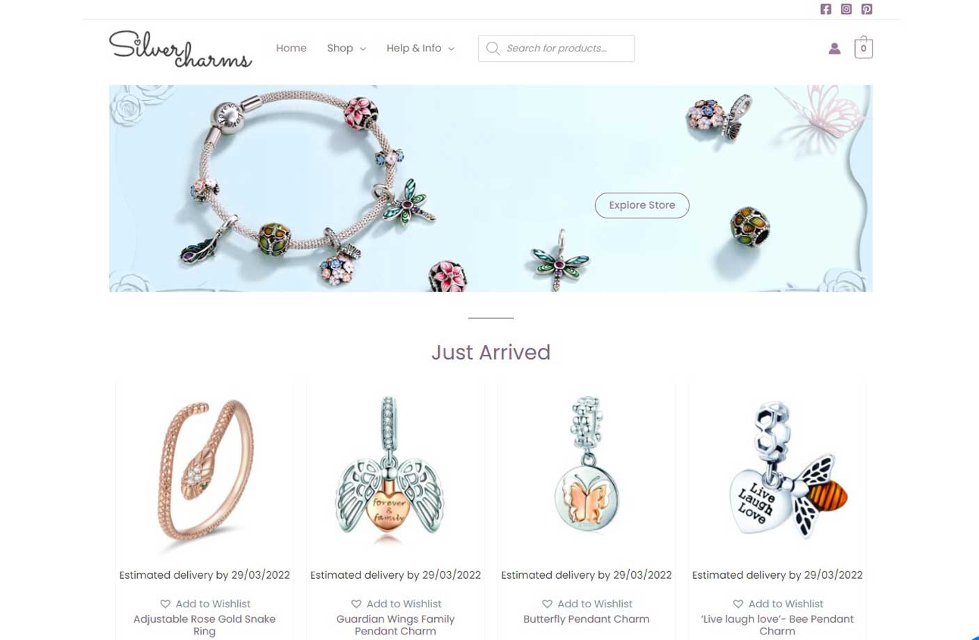 You are currently viewing Silver Charms Store